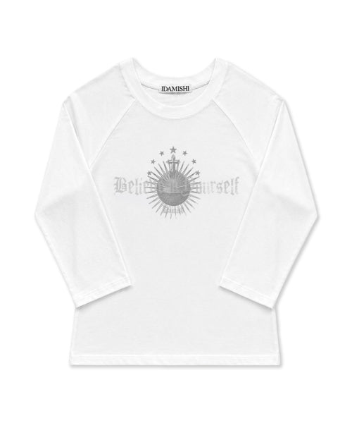 3/4 SLEEVE T-SHIRT - 2 COLORS IVORY
