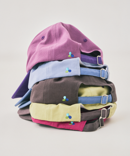 SLOGAN 5P BALL CAP - 7 COLORS IVORY
