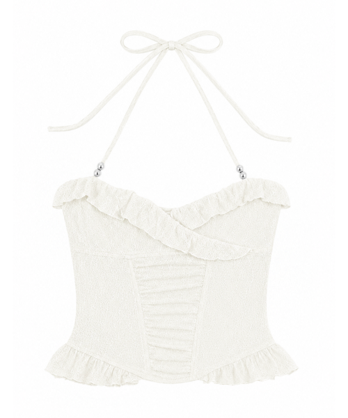 SORBET BALL TOP - 4 COLORS WHITE