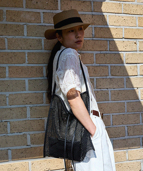 MESH BAG - 2 COLORS BLACK