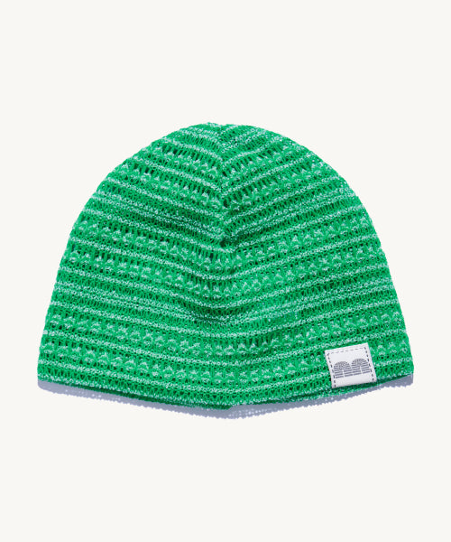 NN LABEL STRIPE BEANIE - 9 COLORS GREEN