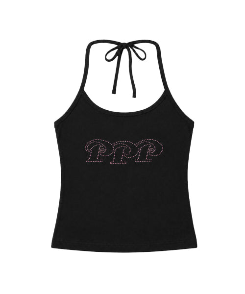 PAGESIISII PPP HOTFIX HALTER SLEEVELESS - 5 COLORS BLACK