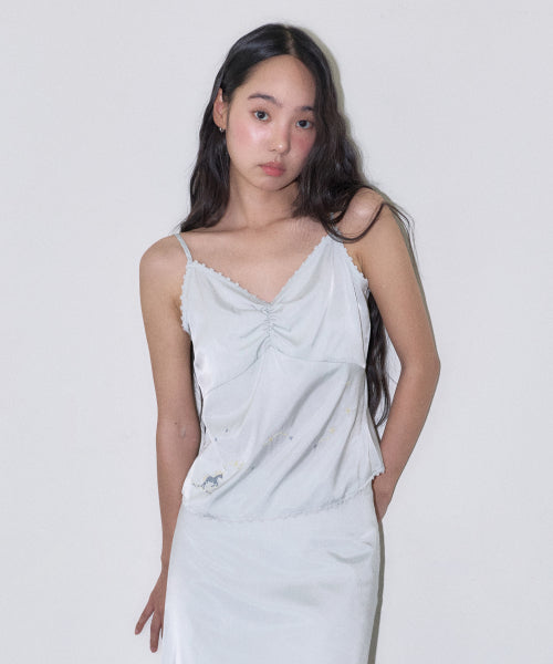 MARGARIN FINGERS UNICORN STITCH SLEEVELESS - 2 COLORS MINT