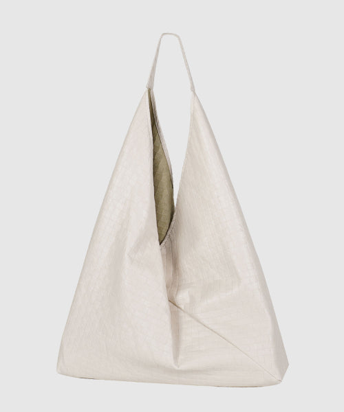 MORE WEAVING HOBO BAG - 2 COLORS CREAM