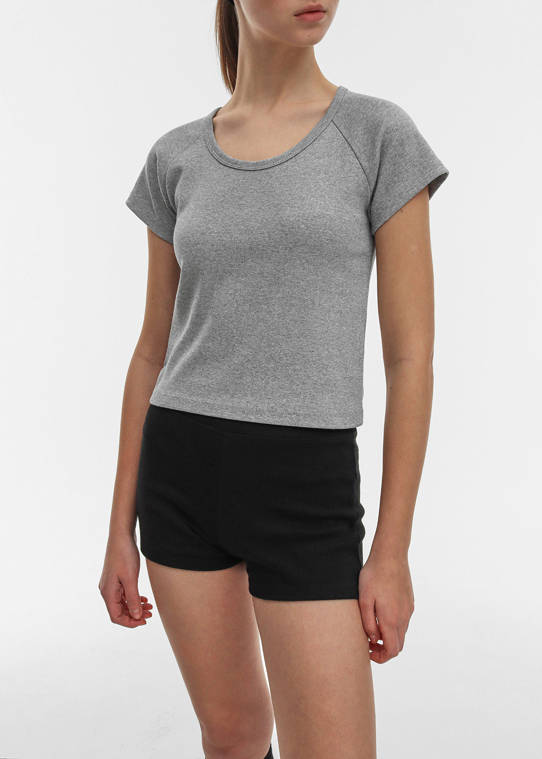 STANDARD RAGLAN U-NECK SHORT SLEEVE TEE 3