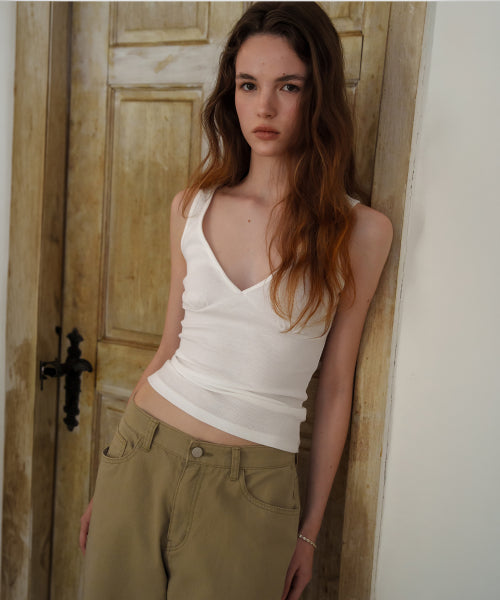 ODS ESSENTIAL PALE TANK TOP - 6 COLORS WHITE