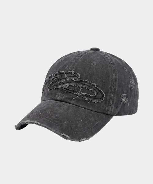 VINTAGE WASHED BALL CAP BLACK