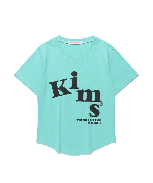 MESSY ALPHA LOGO T-SHIRT - 3 COLORS MINT