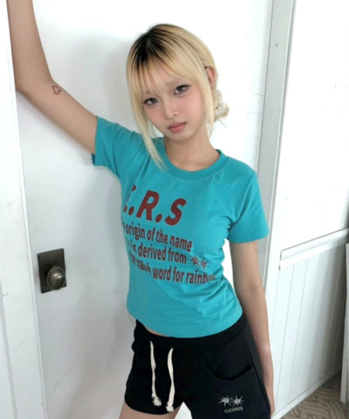 CRS VIVID MINT SLIM FIT SHORT SLEEVE TEE MINT