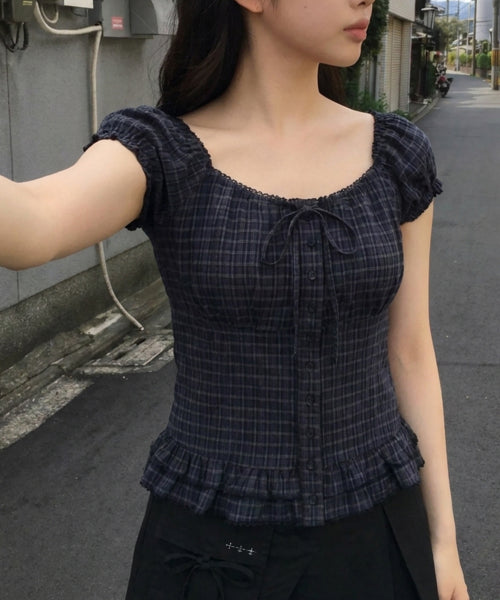 BLOUSE NAVY