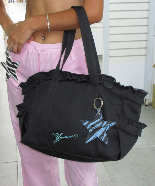 CAMP FRILL BAG (CHARCOAL) - 2 COLORS CHARCOAL