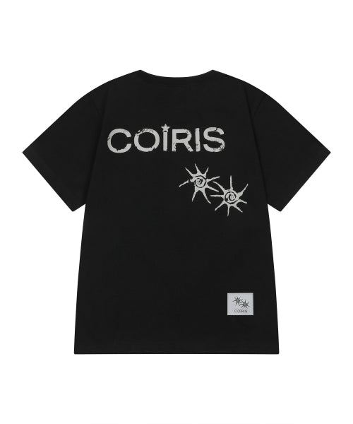 BACK TEE LOGO SHORT SLEEVE TEE - 2 COLORS BLACK