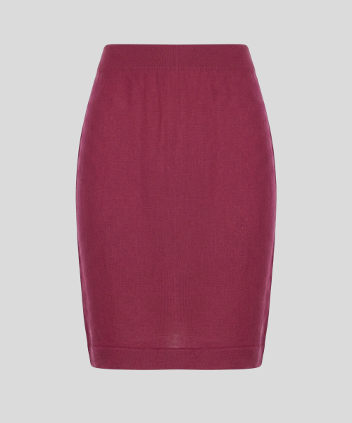 TALA CLASSIC H-LINE MIDI SKIRT SEA ISLAND - 4 COLORS BURGUNDY