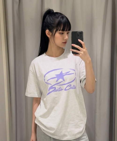 OVERFIT SHORT SLEEVE TEE - 2 COLORS WHITE