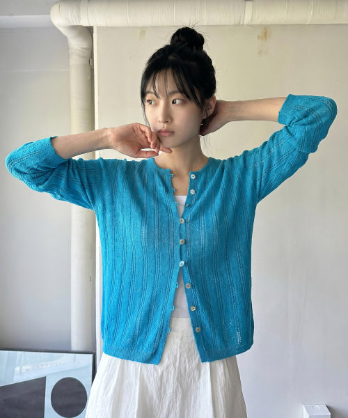 CARDIGAN _2 _S M - 2 COLORS IVORY