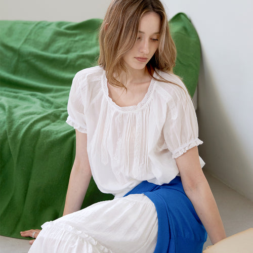 BLOUSE WHITE