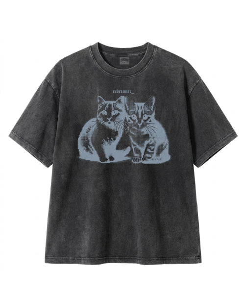 DTG SHORT SLEEVE TEE SHIRT CHARCOAL
