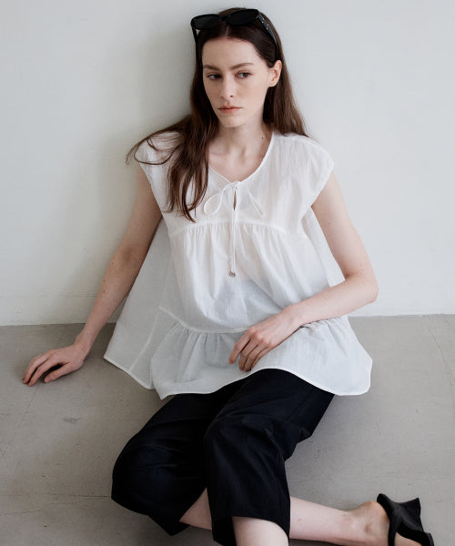 BLOUSE - 3 COLORS IVORY