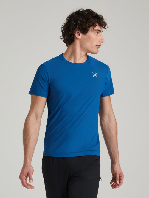 SHORT SLEEVE T-SHIRT 26SMTGNU8X87 BLUE