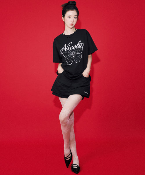 ESSENTIAL LAYERED MINI SKORT #徐睿知同款! - 2 COLORS BLACK