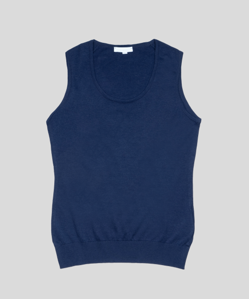 SAIL CLASSIC ROUND-NECK SLEEVELESS SEA ISL - 6 COLORS CHARCOAL