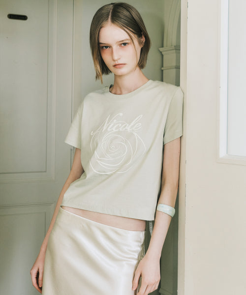 NICOLE ROSE CROP TOP #徐睿知同款! - 5 COLORS CREAM