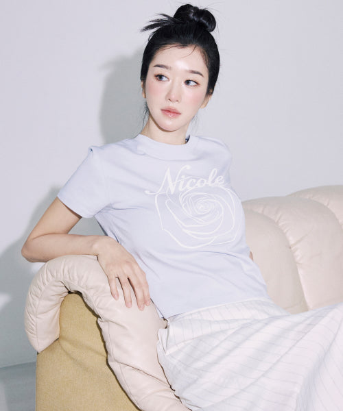 NICOLE ROSE CROP TOP #徐睿知同款! - 5 COLORS WHITE
