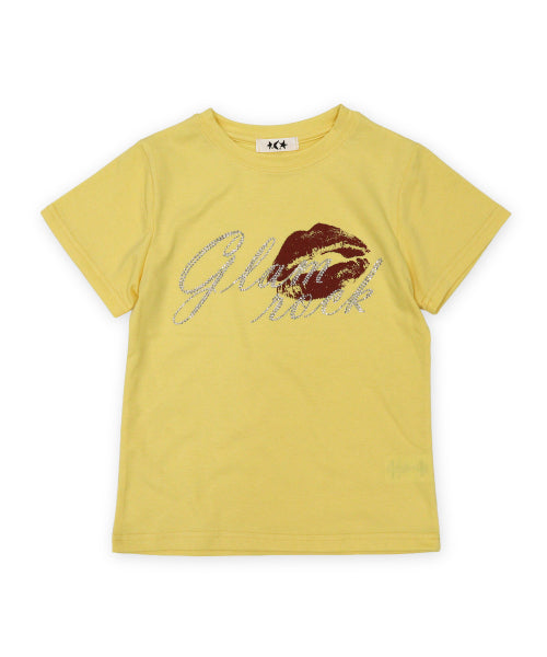 GLAM ROCK SHORT SLEEVE T-SHIRT - 2 COLORS YELLOW