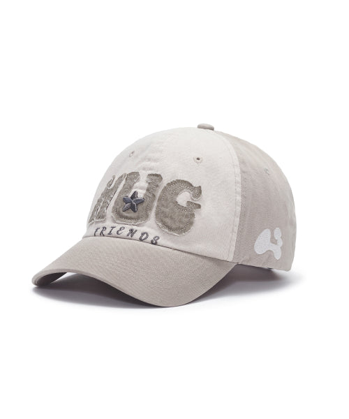 HUG FRIENDS CAP BEIGE