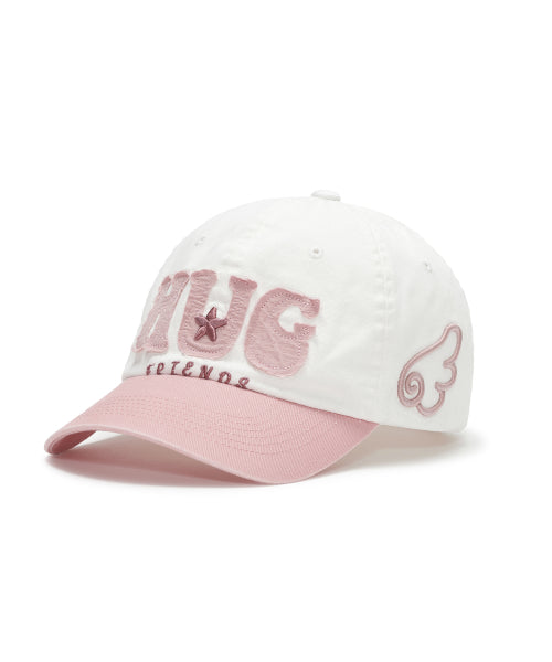 HUG FRIENDS CAP - 15 COLORS BERRY PINK