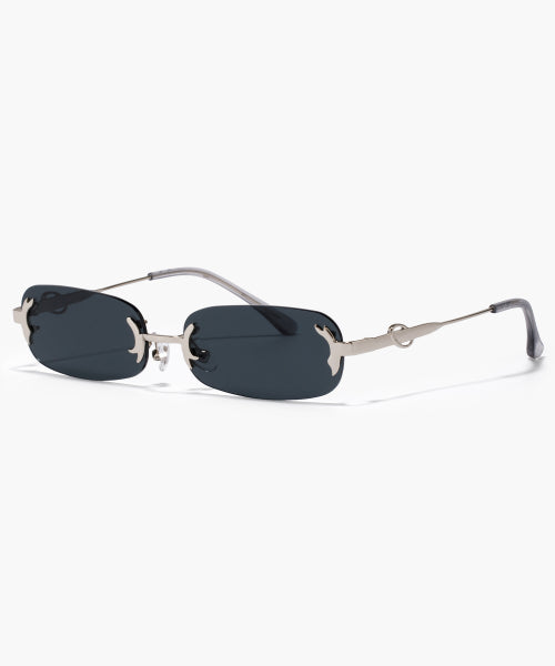 RC YUTA OKKOTSU SUNGLASSES - 2 COLORS BLACK