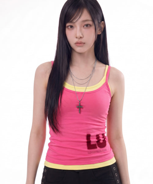SY BASIC SLEEVELESS - 4 COLORS PINK