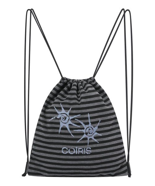 STRIPE UNISEX CHARCOAL