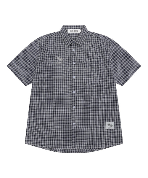 SHORT SLEEVE SHIRT UNISEX - 2 COLORS NAVY