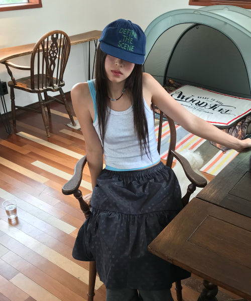 DEV:12 DEFINE GRAPHIC BALL CAP - 3 COLORS BLUE