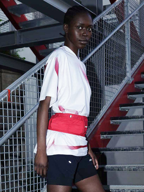 UNISEX FLOW GRAPHIC OVERSIZED T SHIRT - 3 COLORS WHITE
