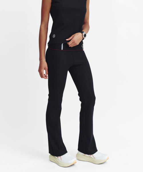MOVE FIT BOOTCUT RIBBED PANTS - 3 COLORS BLACK