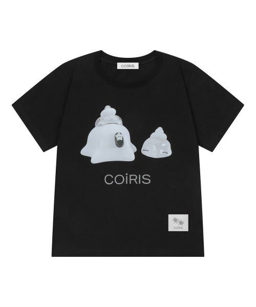 SHORT SLEEVE TEE - 2 COLORS BLACK