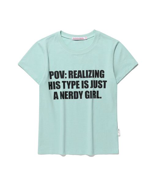 VOIX POV LOGO TEE - 6 COLORS MINT