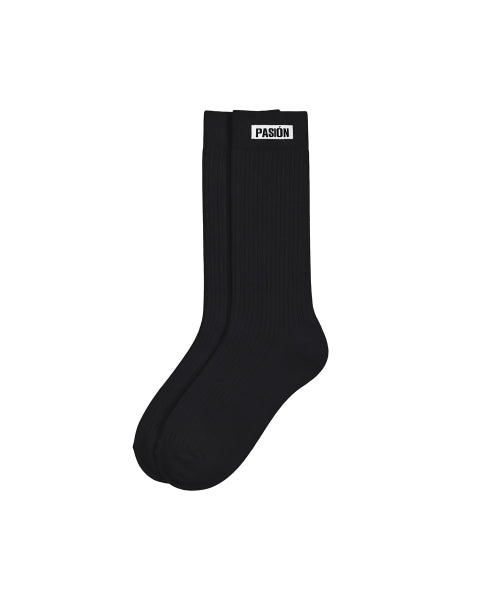 COTTON CANDY SOCKS - 6 COLORS BLACK