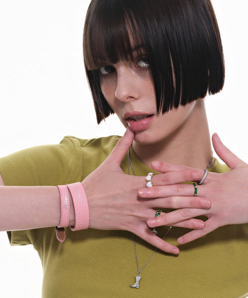 PALETTE LINK BRACELET - 5 COLORS PINK