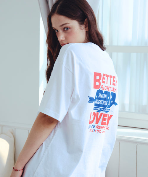 DAY SHORT SLEEVE TEE - 3 COLORS WHITE