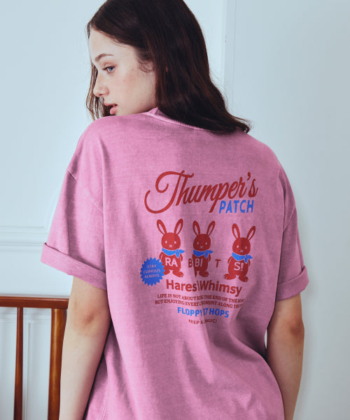 PIGMENT SHORT SLEEVE TEE - 6 COLORS PINK