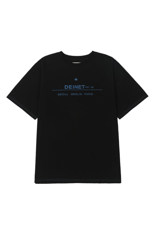 LOGO CITY T SHIRT - 2 COLORS BLACK
