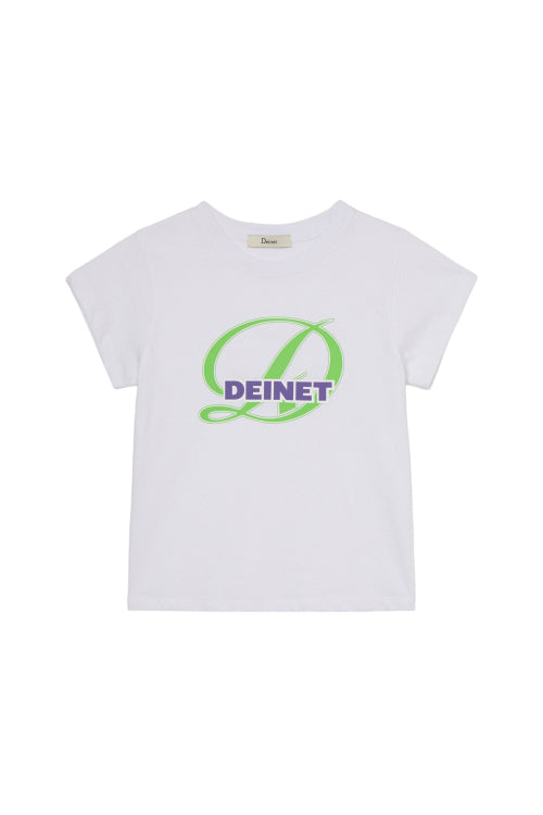 SIGNATURE LOGO SLIM T SHIRT - 4 COLORS WHITE
