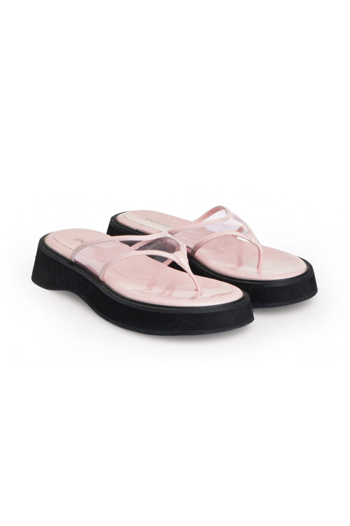 JELLY FLIP FLOP - 6 COLORS PINK