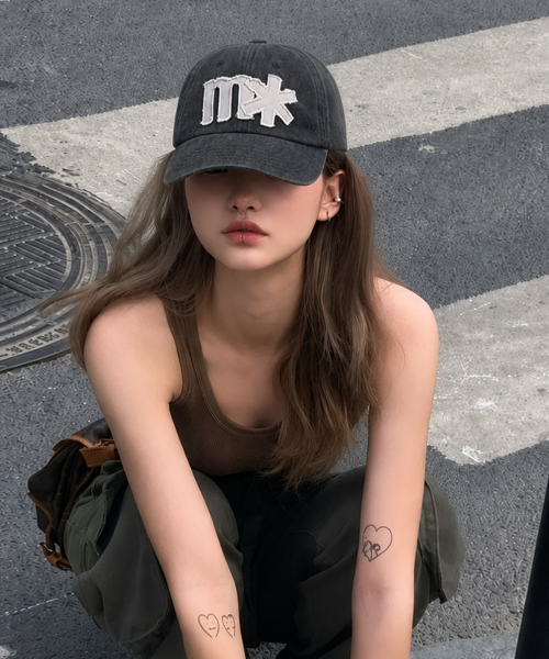 BALL CAP [BLACK] - 4 COLORS CHARCOAL