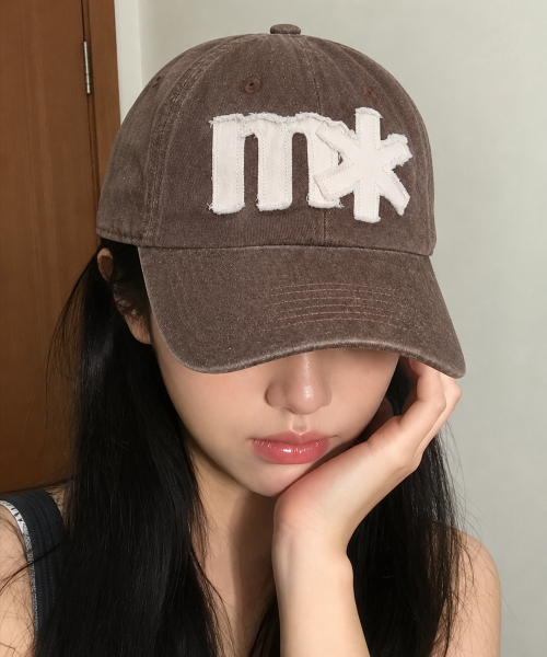 BALL CAP [BLACK] - 4 COLORS BROWN
