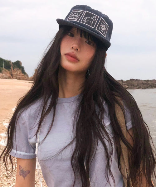 DD HORSE GALLERY CAP - 2 COLORS NAVY