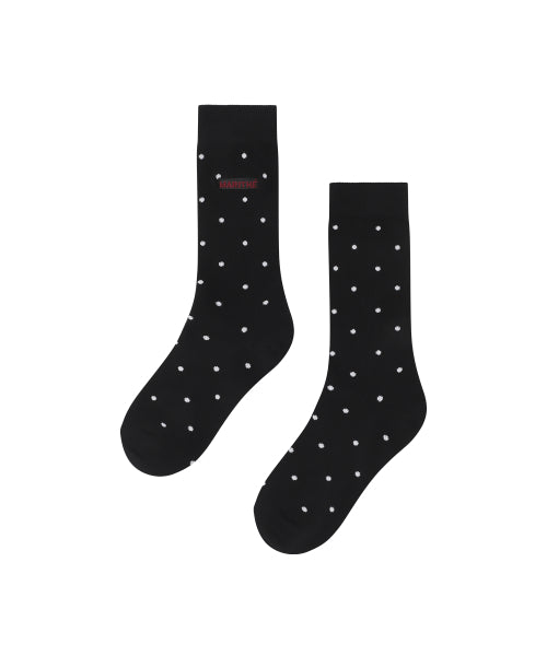 MINI POLKA DOT SOCKS - 3 COLORS BLACK